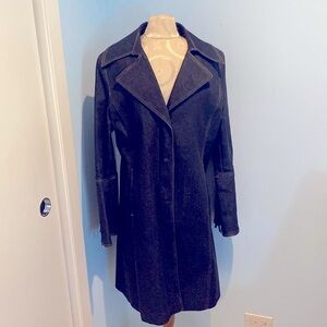Denim Trench coat by Italian Designer